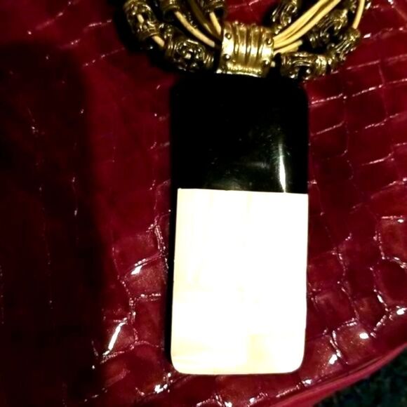 GORGEOUS MODERN NECKLACE!!! NEW!!! ART DECO CHIC STAND OUT IN THE CROWD! - Picture 3 of 5